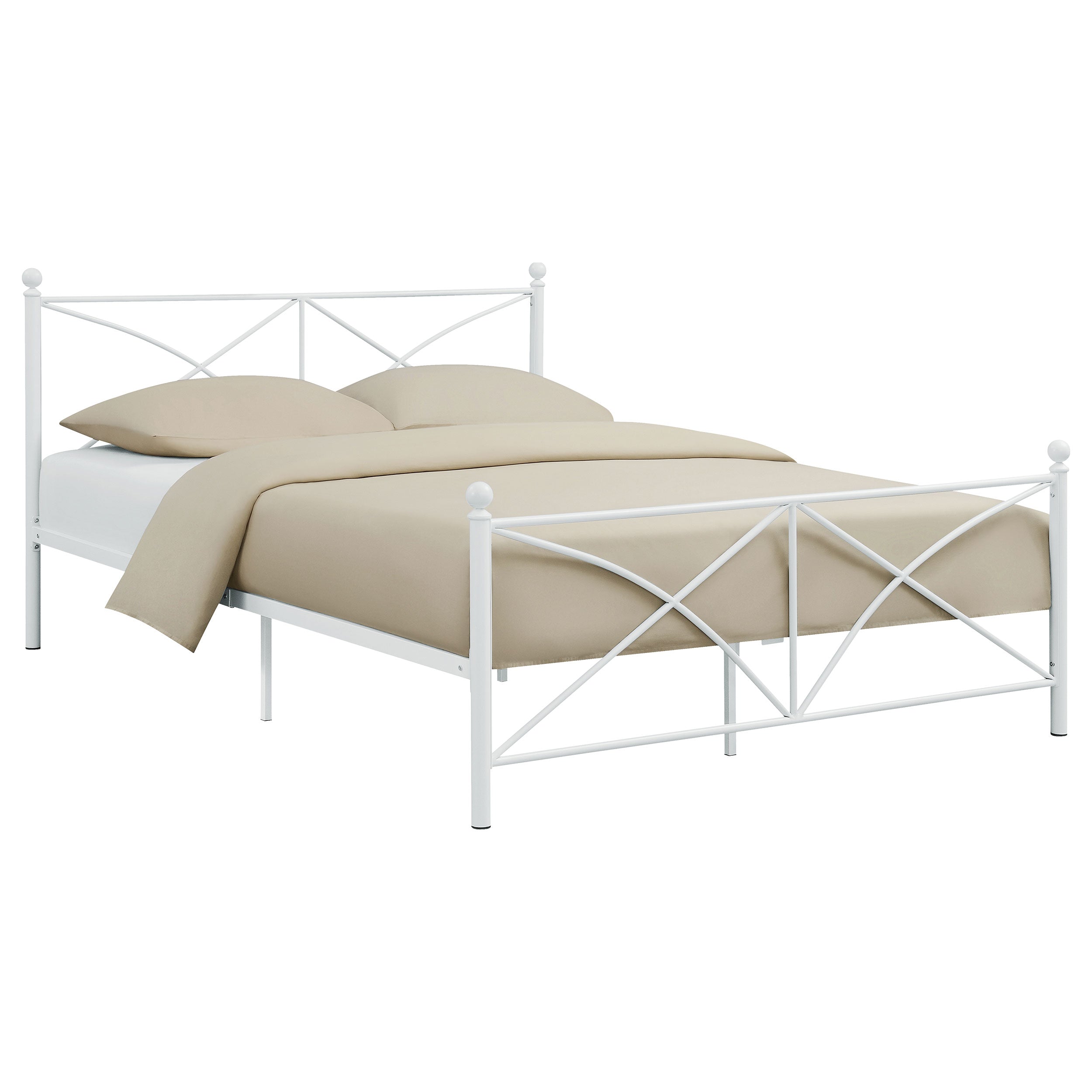 Hart  Platform Bed White