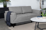 Rilynn Upholstered Track Arms Loveseat Grey