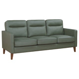 Jonah Upholstered Track Arm Sofa Green