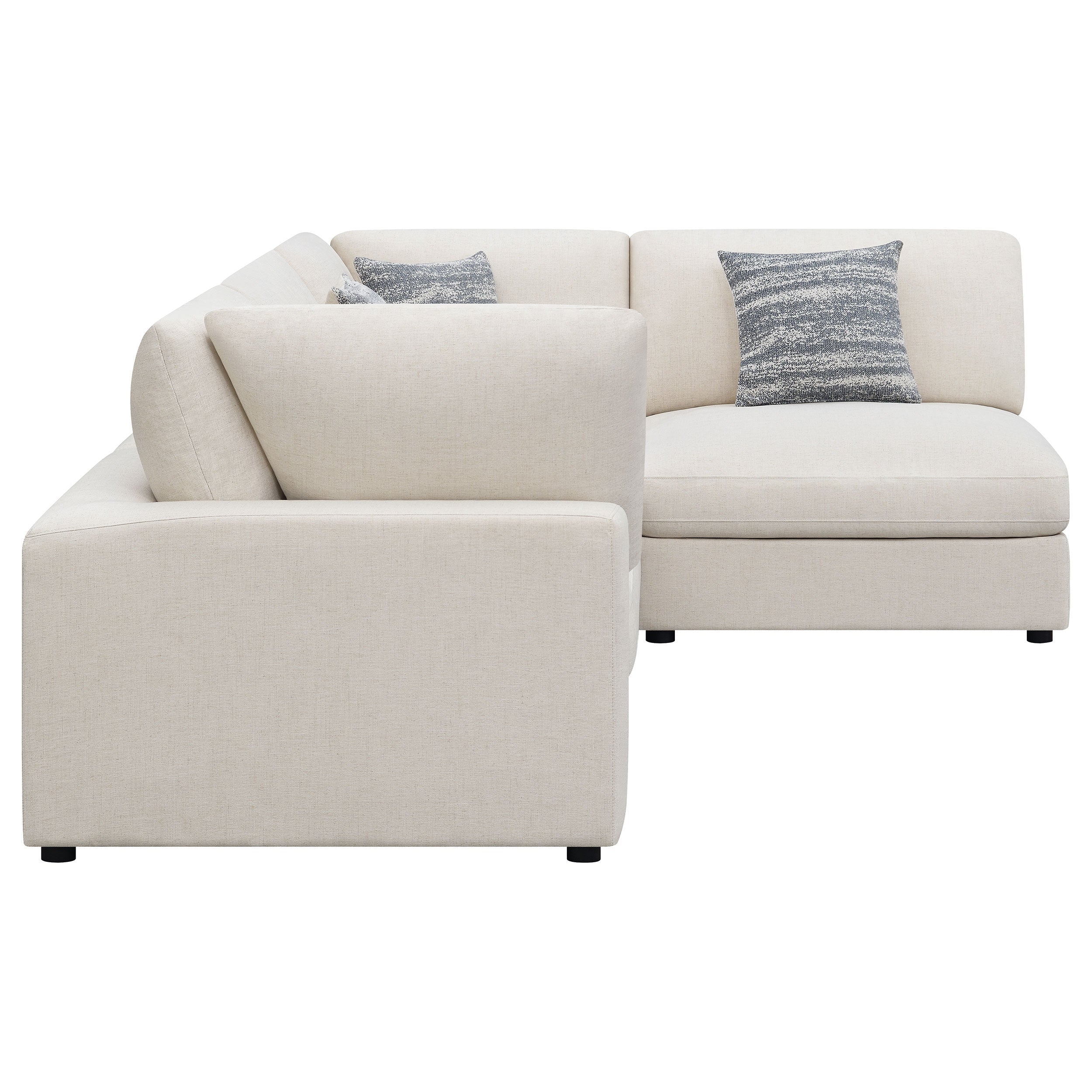 Serene  Upholstered Modular Sectional Beige