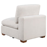 Lakeview Upholstered Armless Chair Ivory