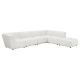 Sunny 6-piece Upholstered Sectional Natural