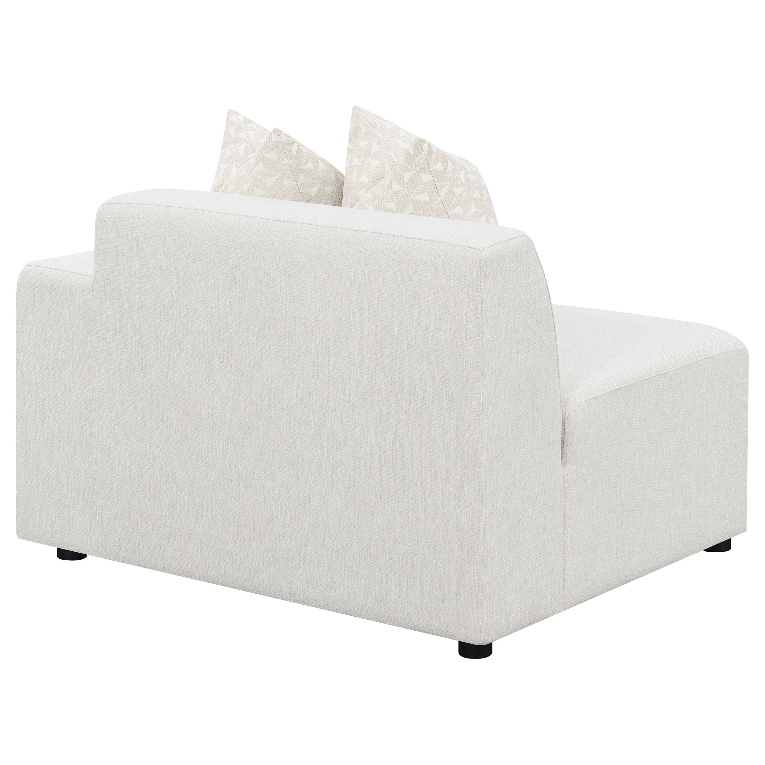 Freddie  Upholstered Modular Sectional Pearl