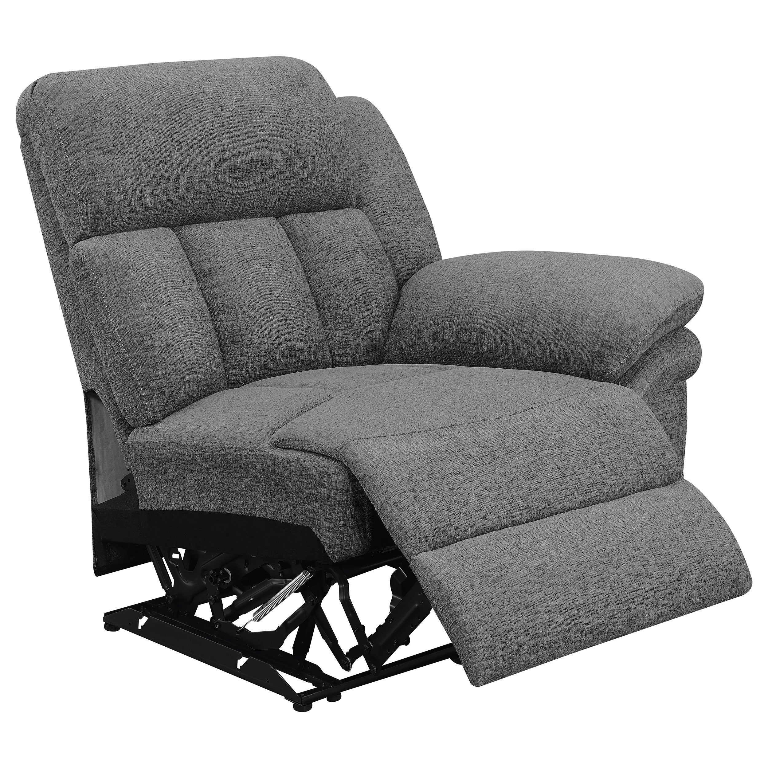 Bahrain  Upholstered Home Theater Seating Charcoal