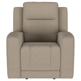 Brentwood Upholstered Recliner Chair Taupe