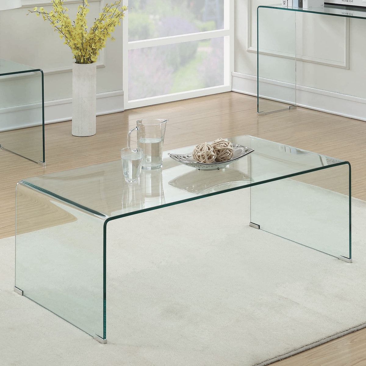 Ripley Rectangular Coffee Table Clear