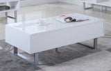 Atchison 2-drawer Coffee Table High Glossy White