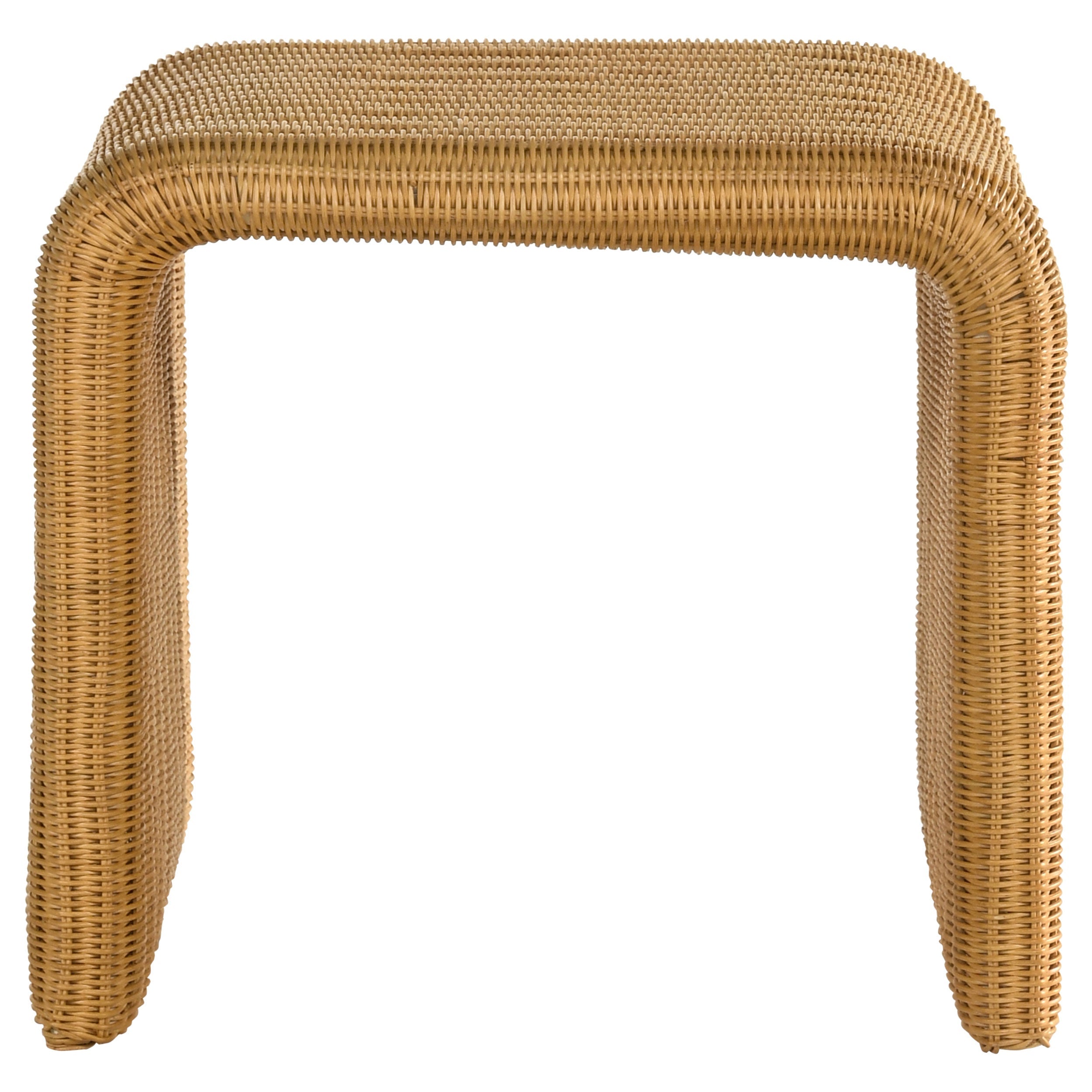 Juanita Square Rattan End Table Natural