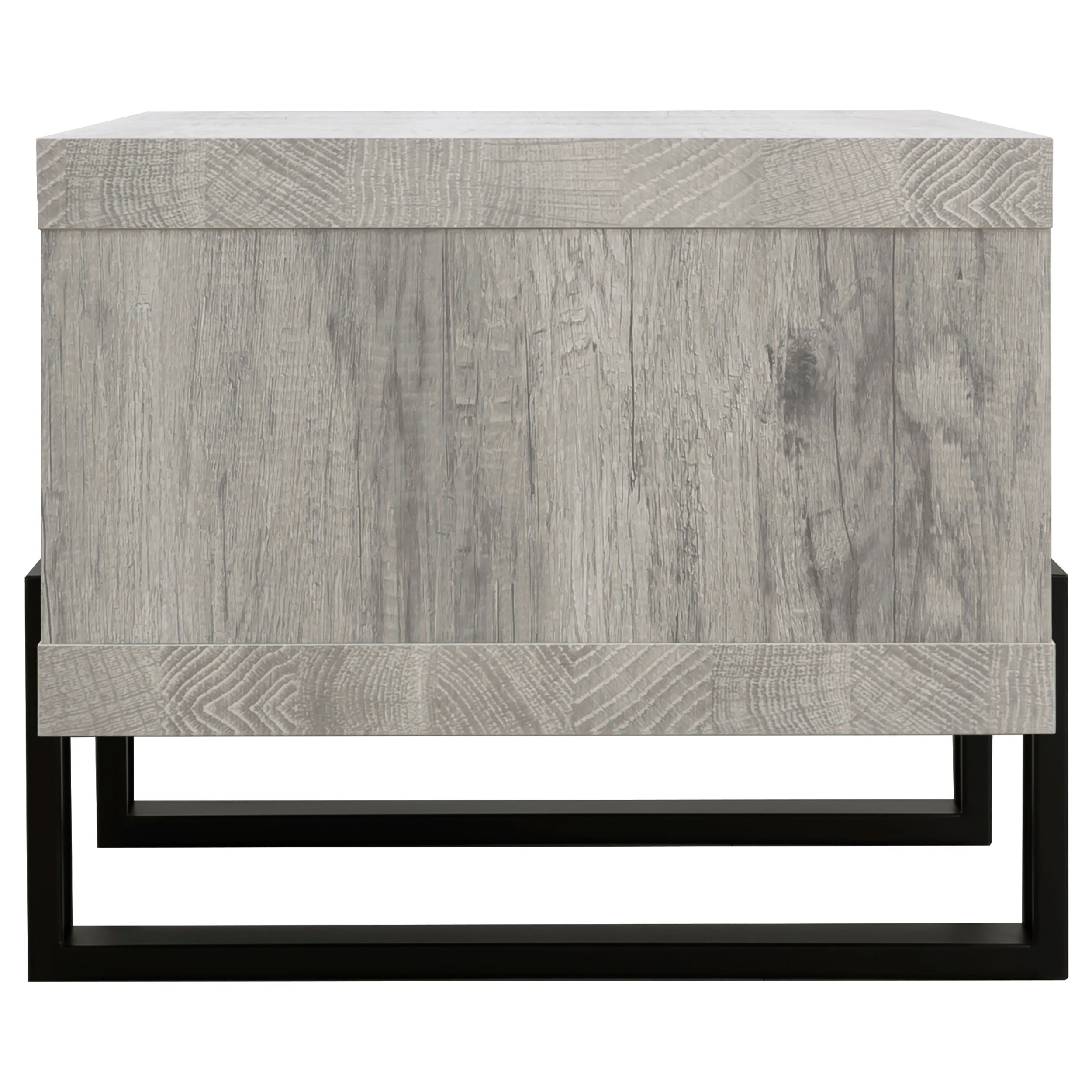 Dinard Coffee Table with Shelf Grey Driftwood