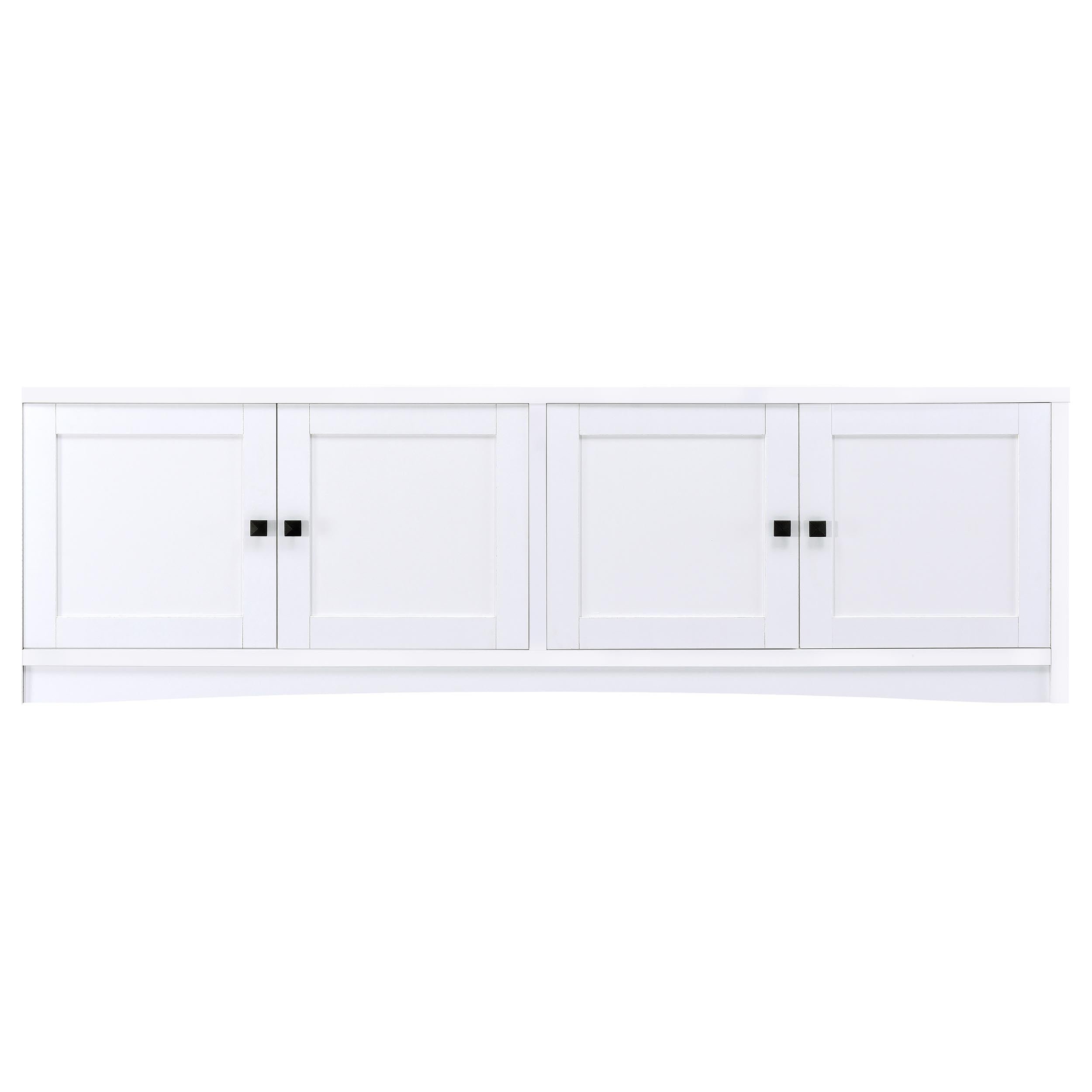 Laughlin 3-piece Entertainment Center TV Stand White