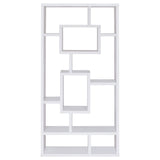 Howie 10-shelf Bookcase White