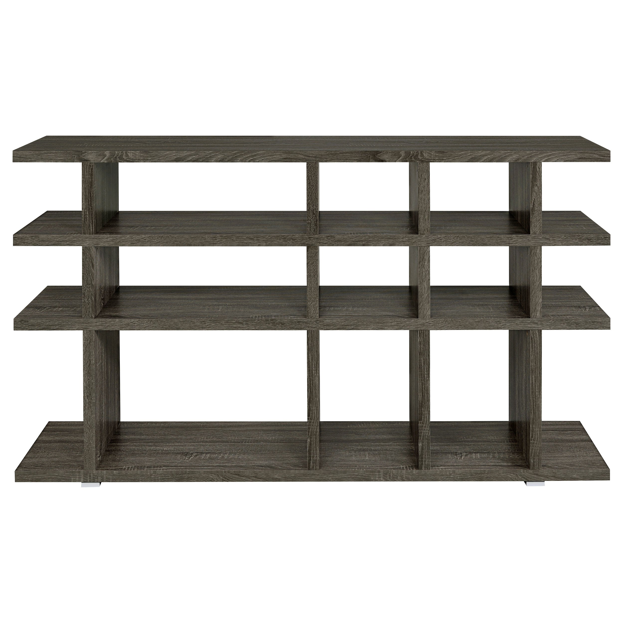 Santos 3-tier Bookcase Weathered Grey