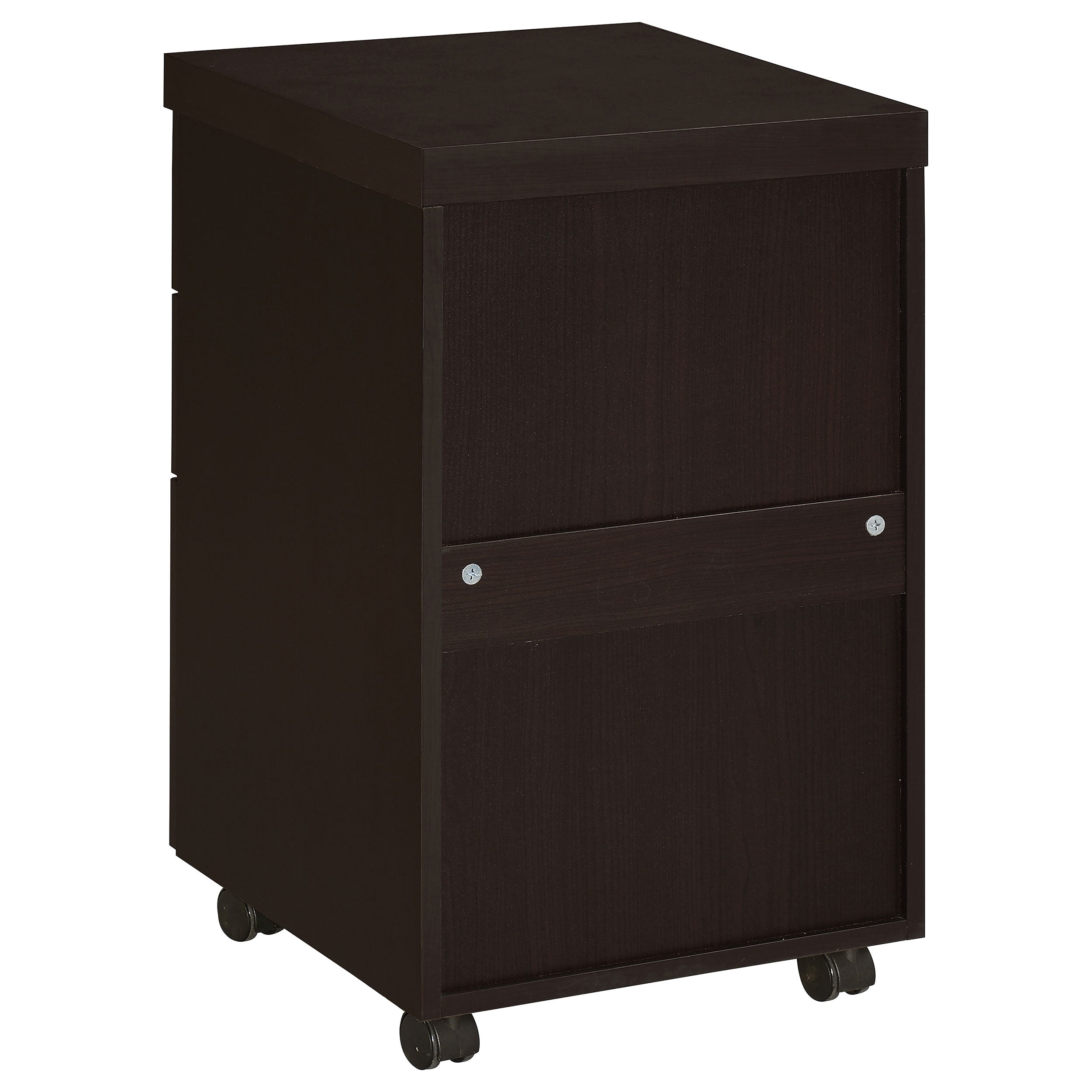 Skeena 3-drawer Mobile Storage Cabinet Cappuccino