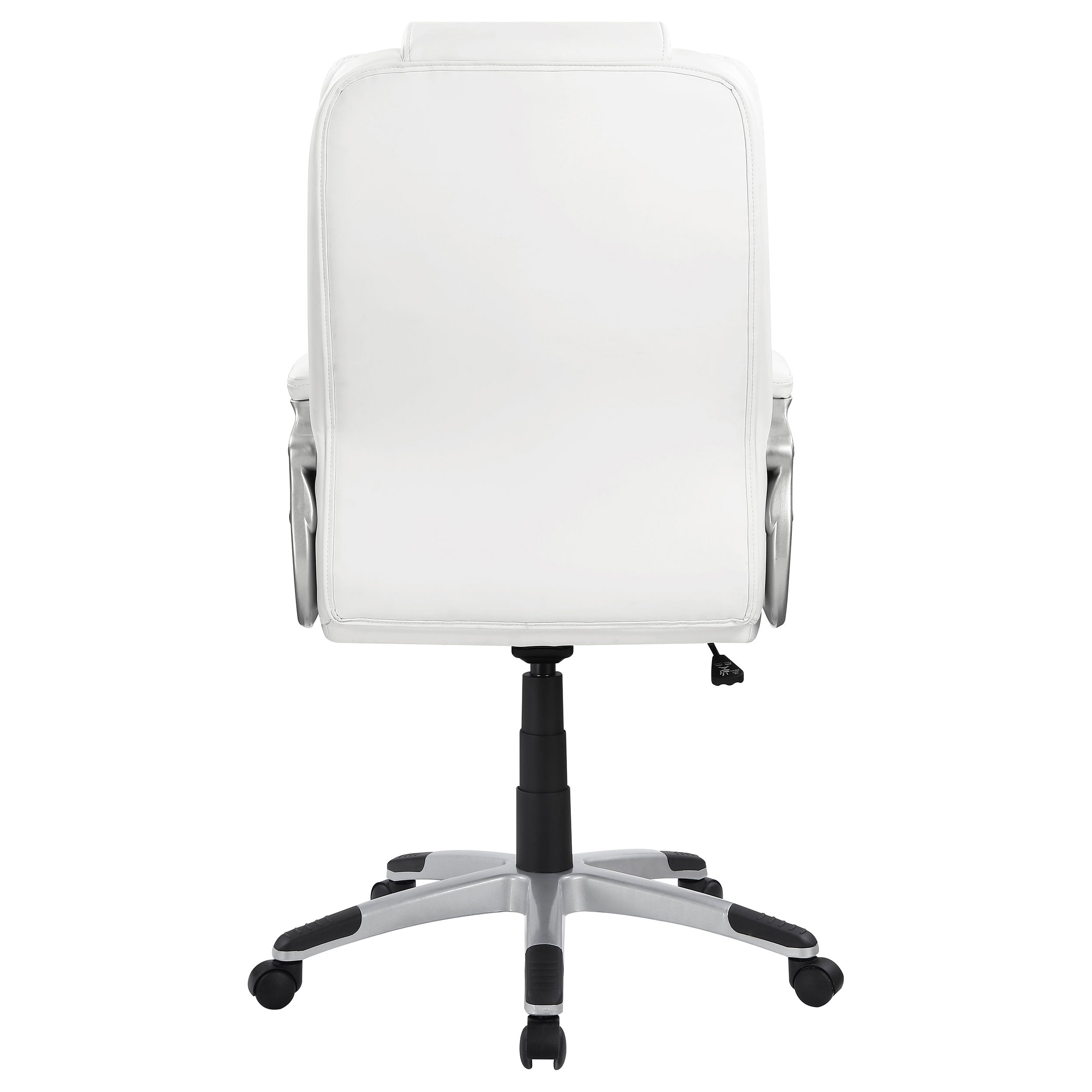 Kaffir Adjustable Height Office Chair White and Silver