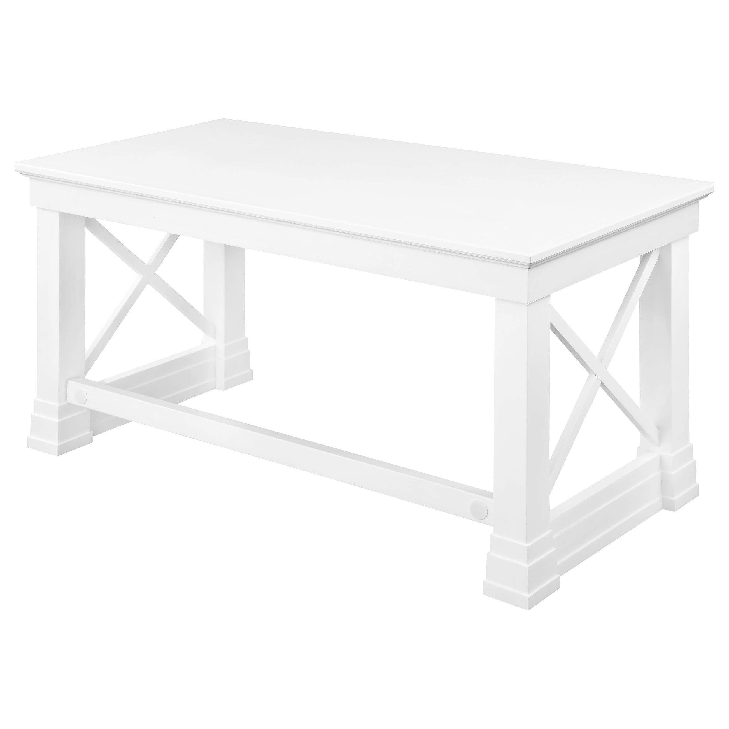 Johansson 3-drawer Writing Desk Antique White