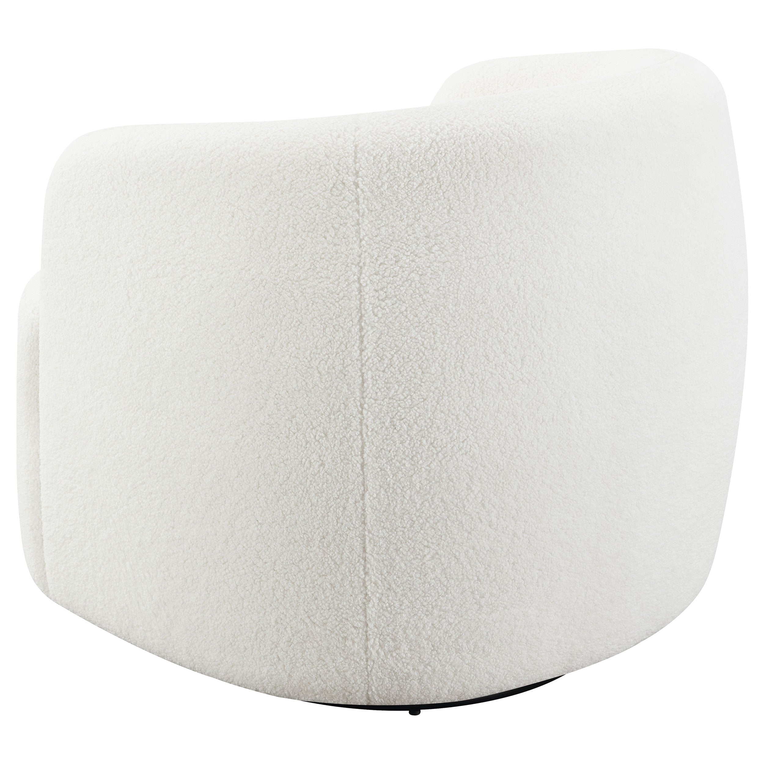 Hudson Upholstered Swivel Chair Natural