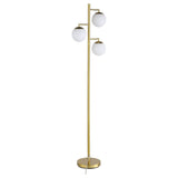 Sena Trio Tree Floor Lamp Gold