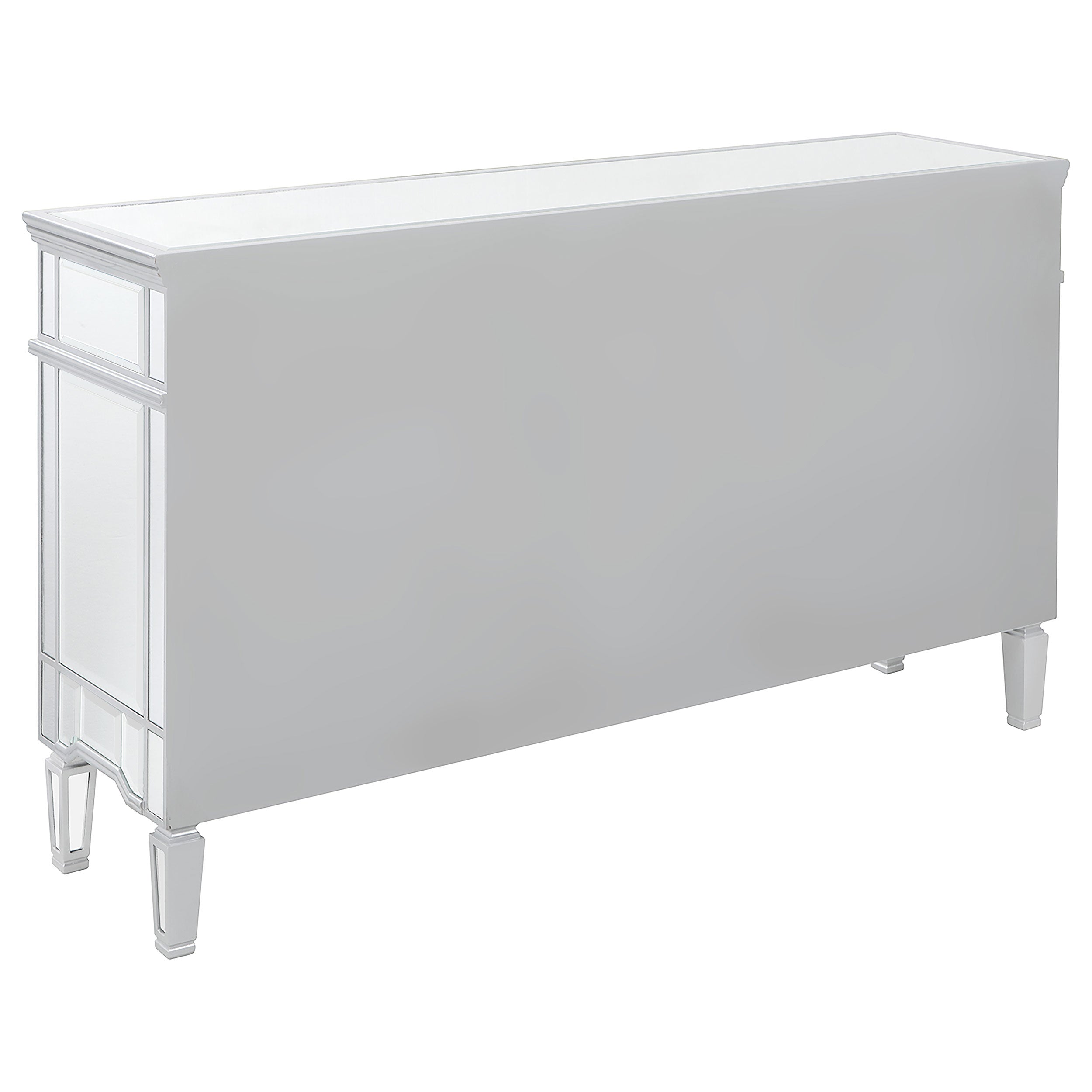 Duchess 5-drawer Accent Cabinet Silver