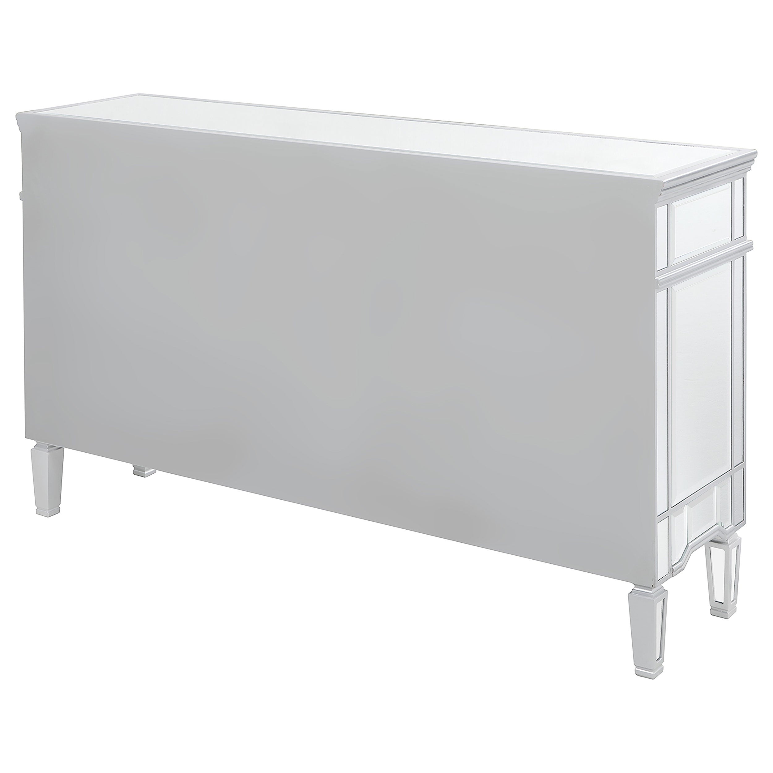 Duchess 5-drawer Accent Cabinet Silver