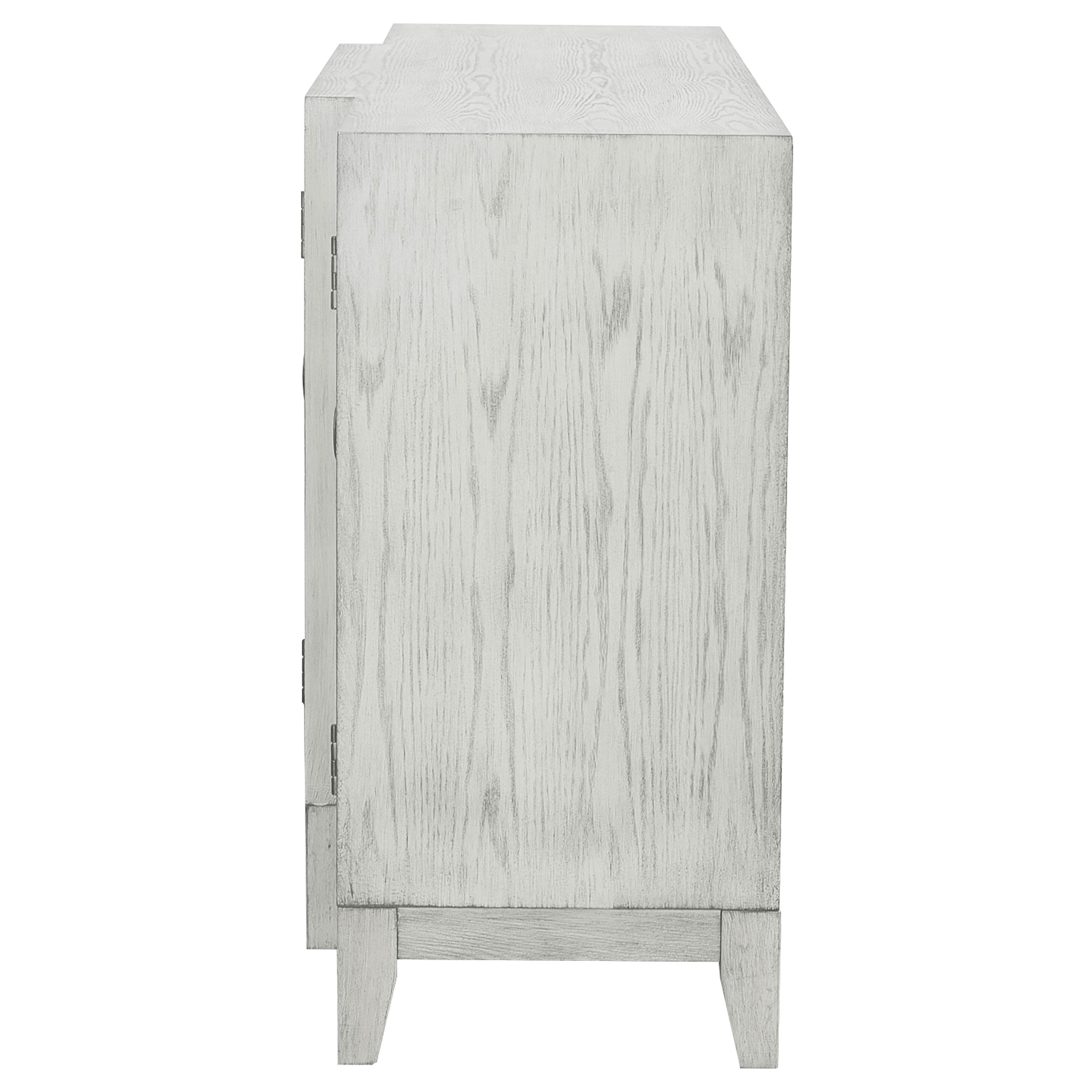 Mckellen 4-door Accent Cabinet Antique White