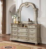 Queen Bed Frame - Dresser - Mirror - Chest - Nightstand