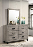 Queen Bed-Dresser-Mirror