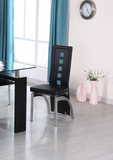 Black Glass Dinette Table