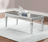 Silver/Mirror Coffee Table