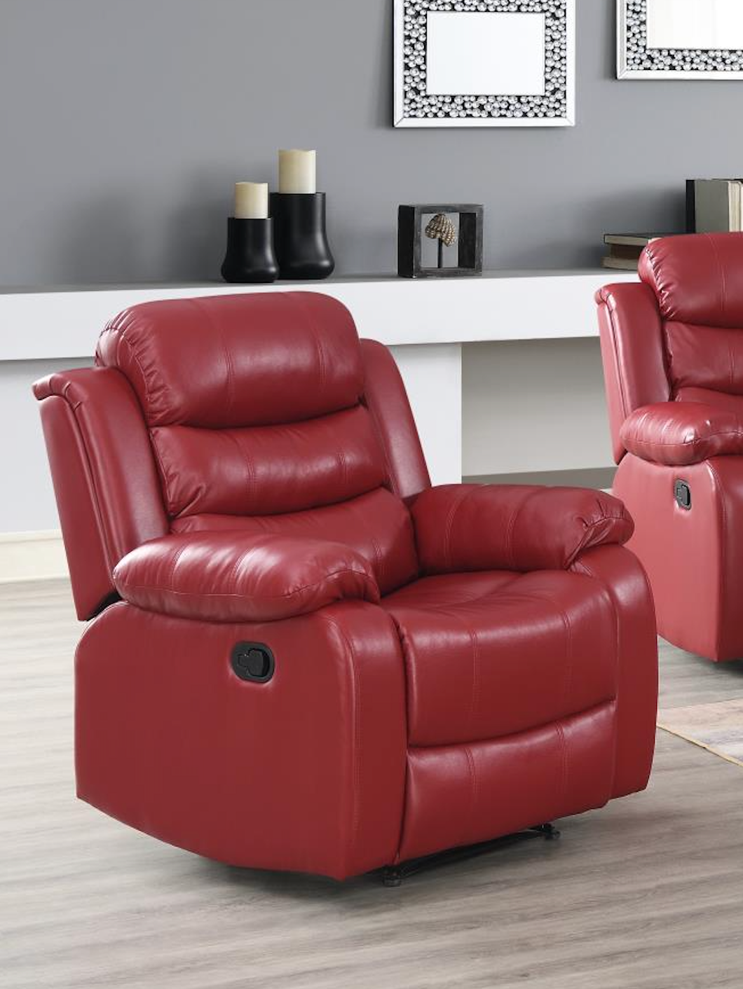 Red Motion Recliner