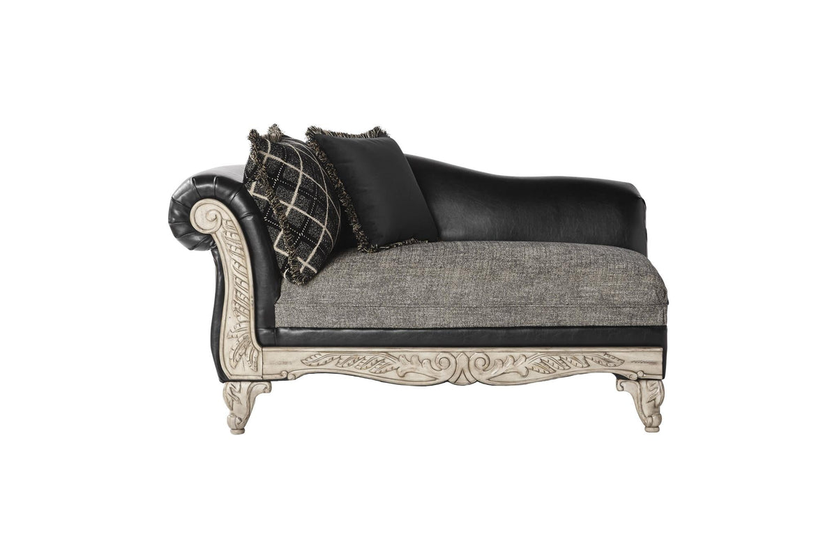 Dark Gray Chaise