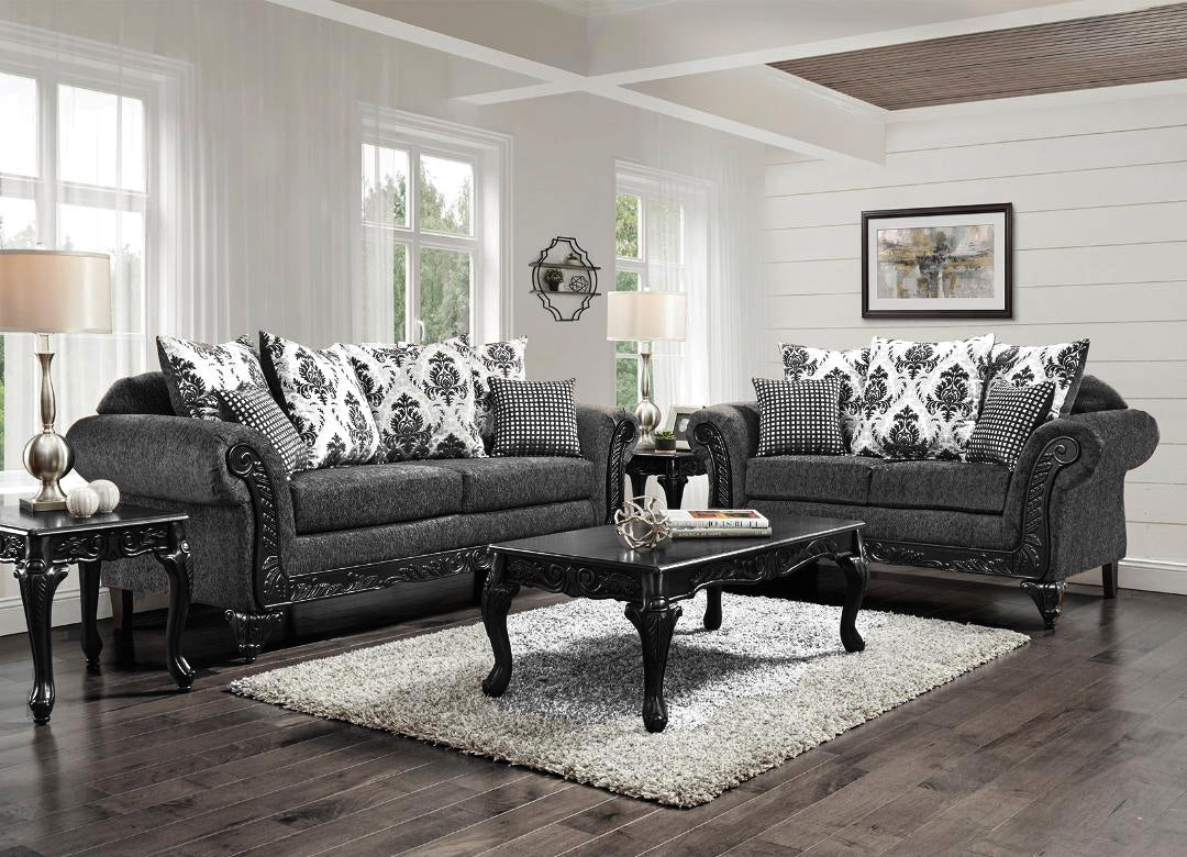 Euclid Sofa, Loveseat and Armchair