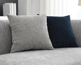 Gray Modern Curved Sofa