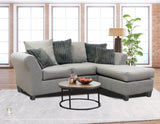 Iyona Sofa Chaise & Ottoman