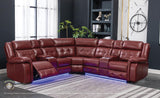 Satterle 3 PC. Power Reclining Sectional w/ Led Lights